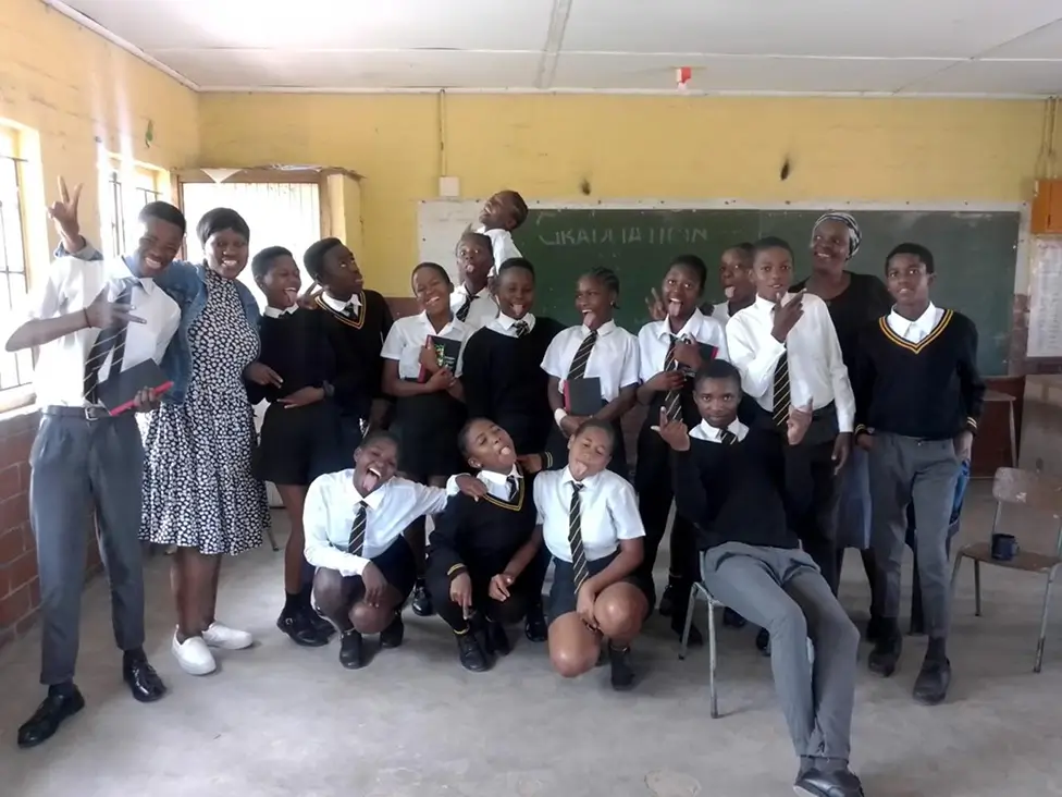 Silly Teen Posing For Na South Africa 1